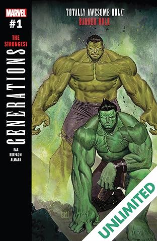 Generations: Banner Hulk & The Totally Awesome Hulk (2017) #1
